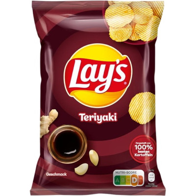 Lay's Chips Teriyaki Geschmack 150G 