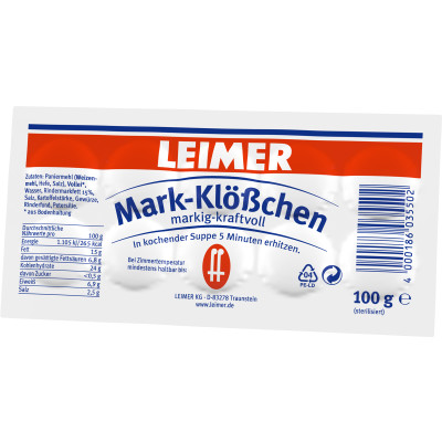 Leimer Markklößchen 100G 