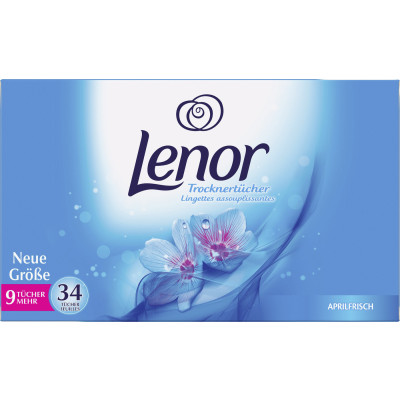 Lenor Trocknertücher Aprilfrisch 34ST 