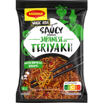 Maggi Magic Asia Saucy Noodles Japanese Teriyaki Style 128G 