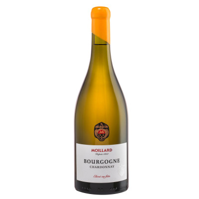 Moillard Bourgogne Chardonnay AOP 0,75L - Etikett verschmutzt/beschädigt 