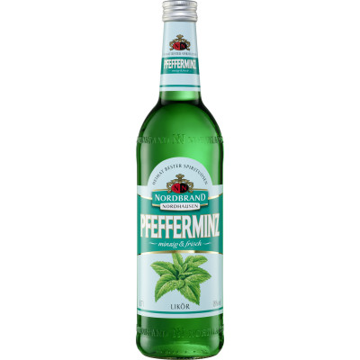 Nordbrand Nordhausen Pfefferminz 18% 0,7L 