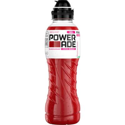Powerade Blackcurrant Zero 0,5L PET 