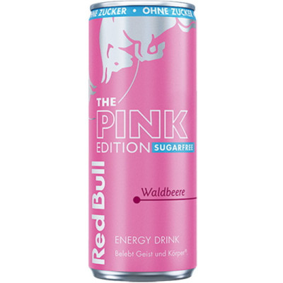 Red Bull Energy Drink Pink Edition Waldbeere 250ML Dose 