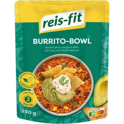 Reis-Fit Express Burrito-Bowl-Reis 250G 
