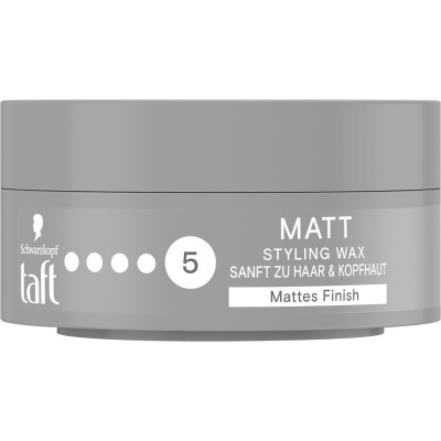 Schwarzkopf Taft Wax Matt 75ML - Abverkauf 