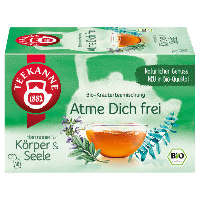Teekanne Bio Atme Dich Frei 18ST 36G - Abverkauf 