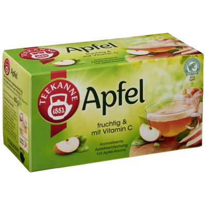Teekanne Apfel 20ST 60G 