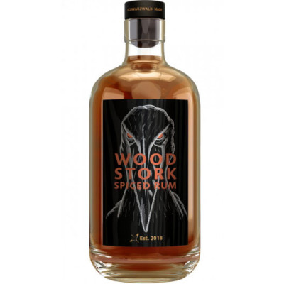 Wood Stork Schwarzwald Made Spiced Rum 40% 0,5L - Abverkauf 