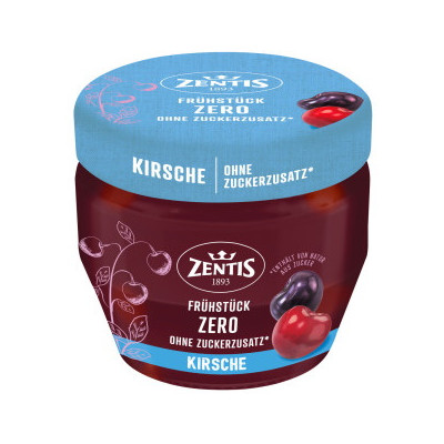 Zentis Frühstück Zero Kirsche 210G 