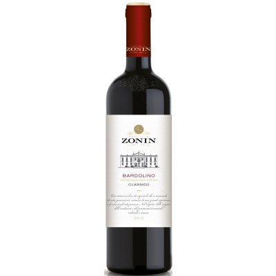 Zonin Bardolino Classico Rotwein 0,75L - Abverkauf 
